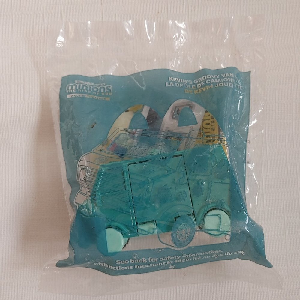 McDonald's MINIONS THe Rise of Gru Kevin's Groovy Van Toy BNIP